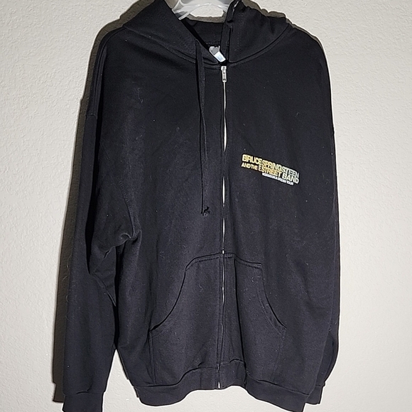 Bruce Springsteen Jacket E Stream band hoodie size 2x working on a dream tour - Picture 1 of 9